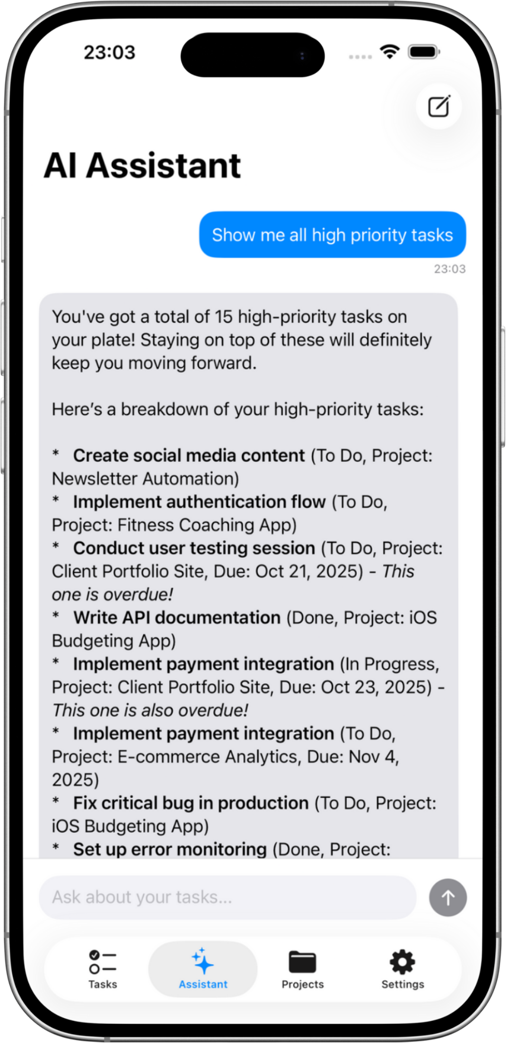 Solocrafter personal kanban interface