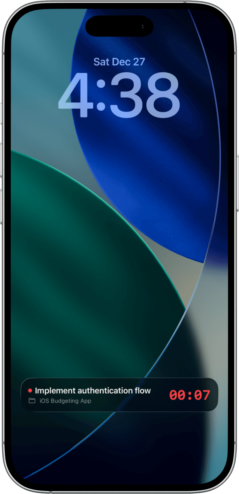 Solocrafter Live Activities on iPhone Lock Screen